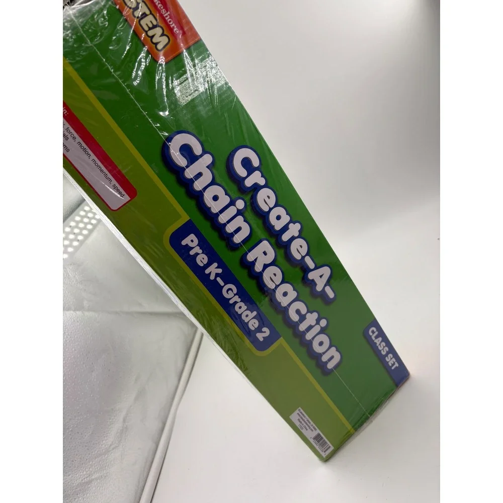Lakeshore STEM Create-A-Chain Reaction Class Set PP566 Pre K-2 NIB SealedBox NOS